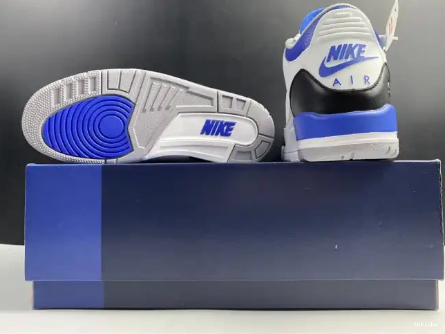 Reps TB CT8532-040 Blue White Jordan 3 Air Retro 0428